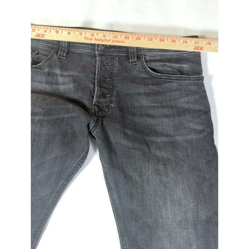 Diesel Industry SAFADO Jeans Men 34 x 32 Regular Slim Straight  Button Fly ORZ40